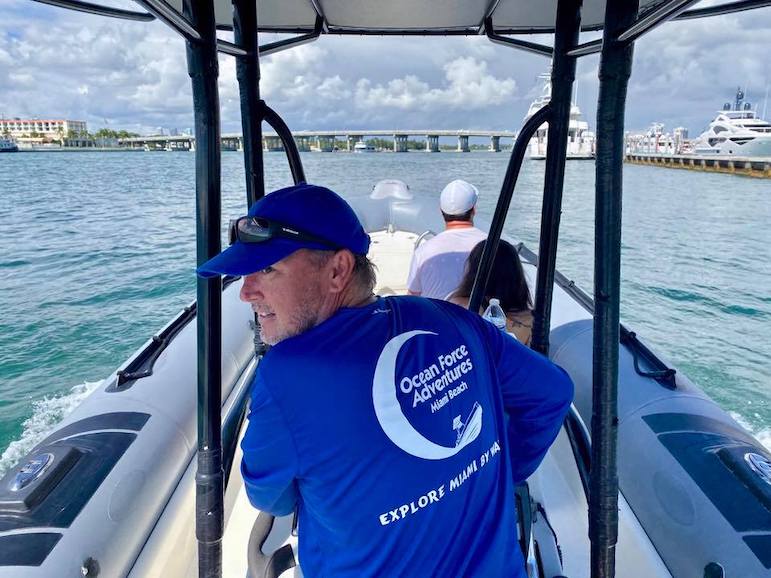 Captain Colin Ocean Force Adventures Miami Boat Tour 
