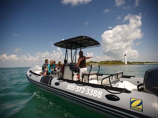 Our boat tours in Miami visit Cape Florida Lighthouse