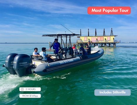 Best Boat Tour in Miami and most popular sightseeing cruise with Ocean Force Adventures