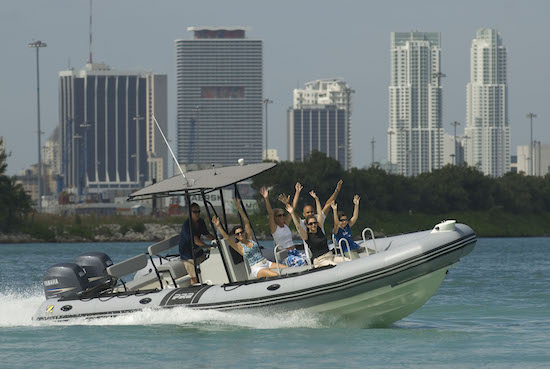 A private speedboat tour in Miami to see the city by water on small group boat rides.